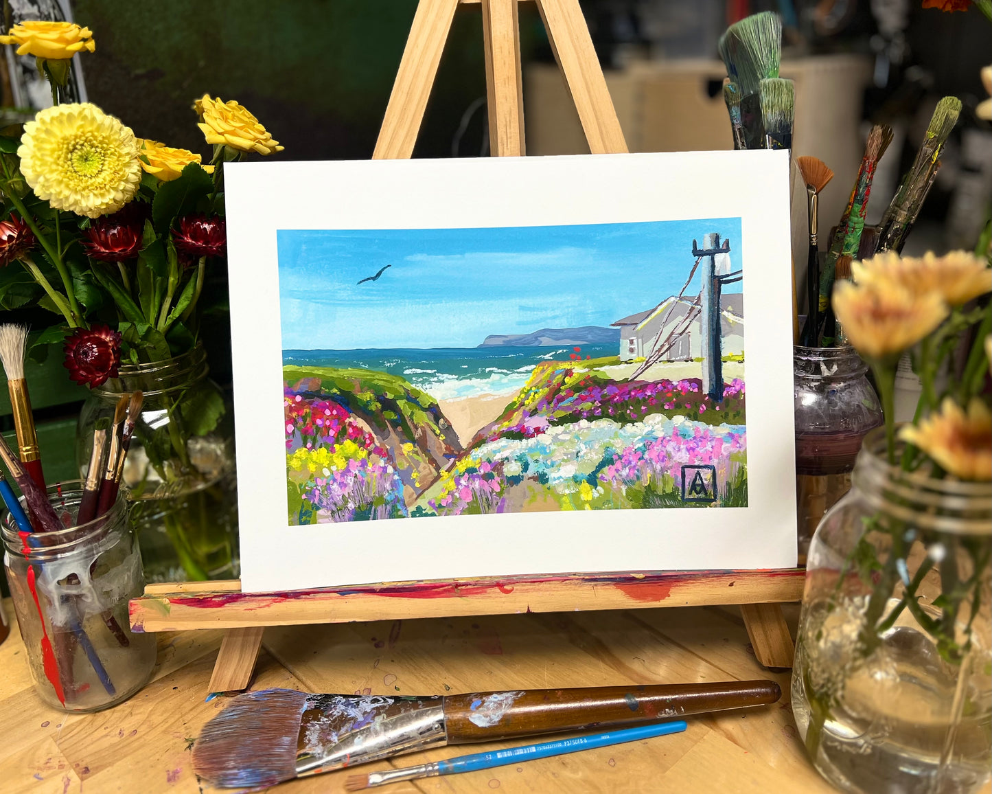 Blooming Ice in Half Moon Bay